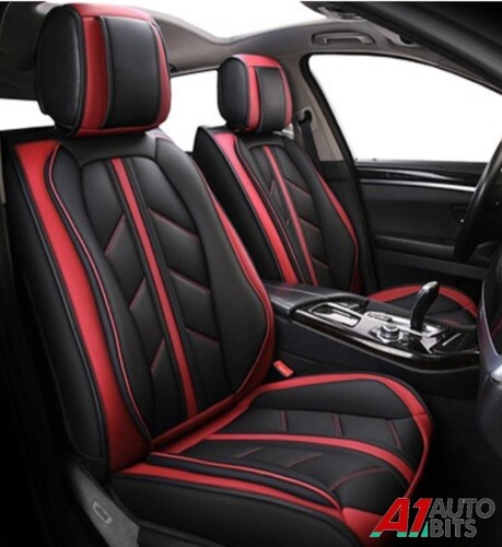 Rosso nero sportivo ecopelle - rosso,