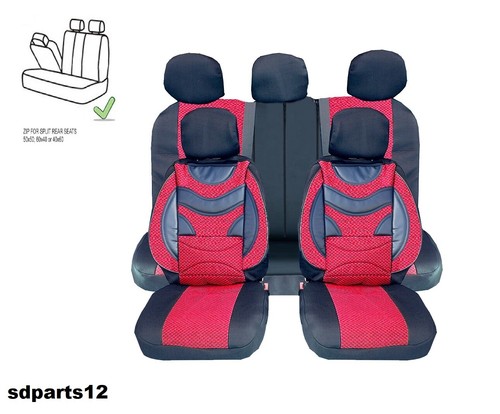 Audi coprisedili rossi - audi,